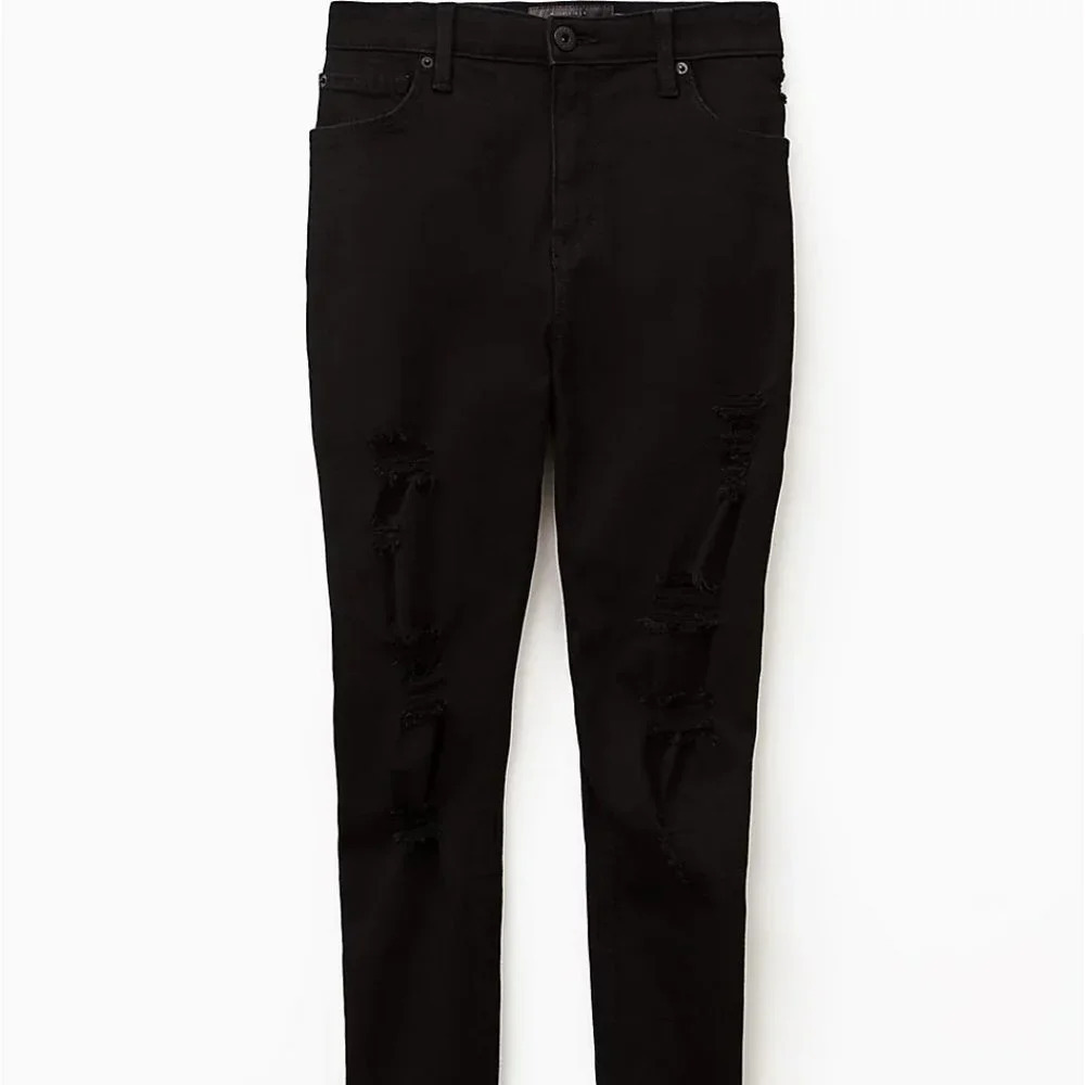 Torrid SKY HIGH SKINNY JEAN - PREMIUM STRETCH BLACK Size 24S
